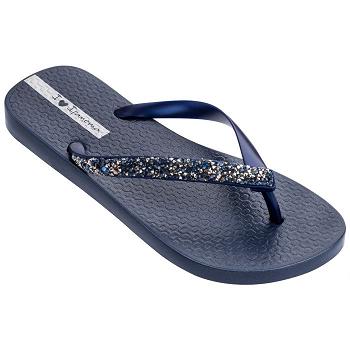 Ipanema Slippers Dames Glam Special Crystal Donkerblauw XW4168253 Belgie